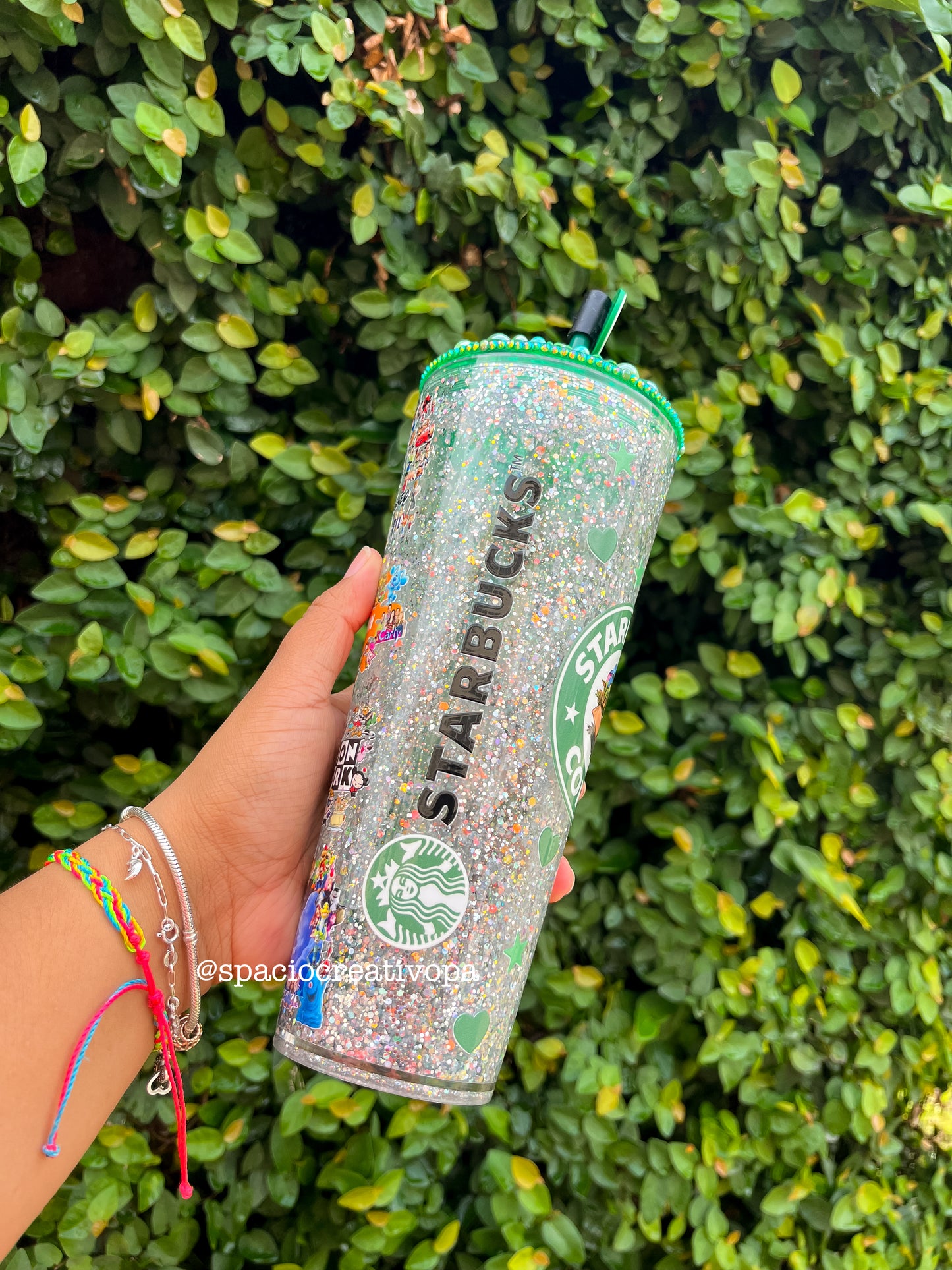VASO DE ACRÍLICO SNOWGLOBE 24oz - 90's