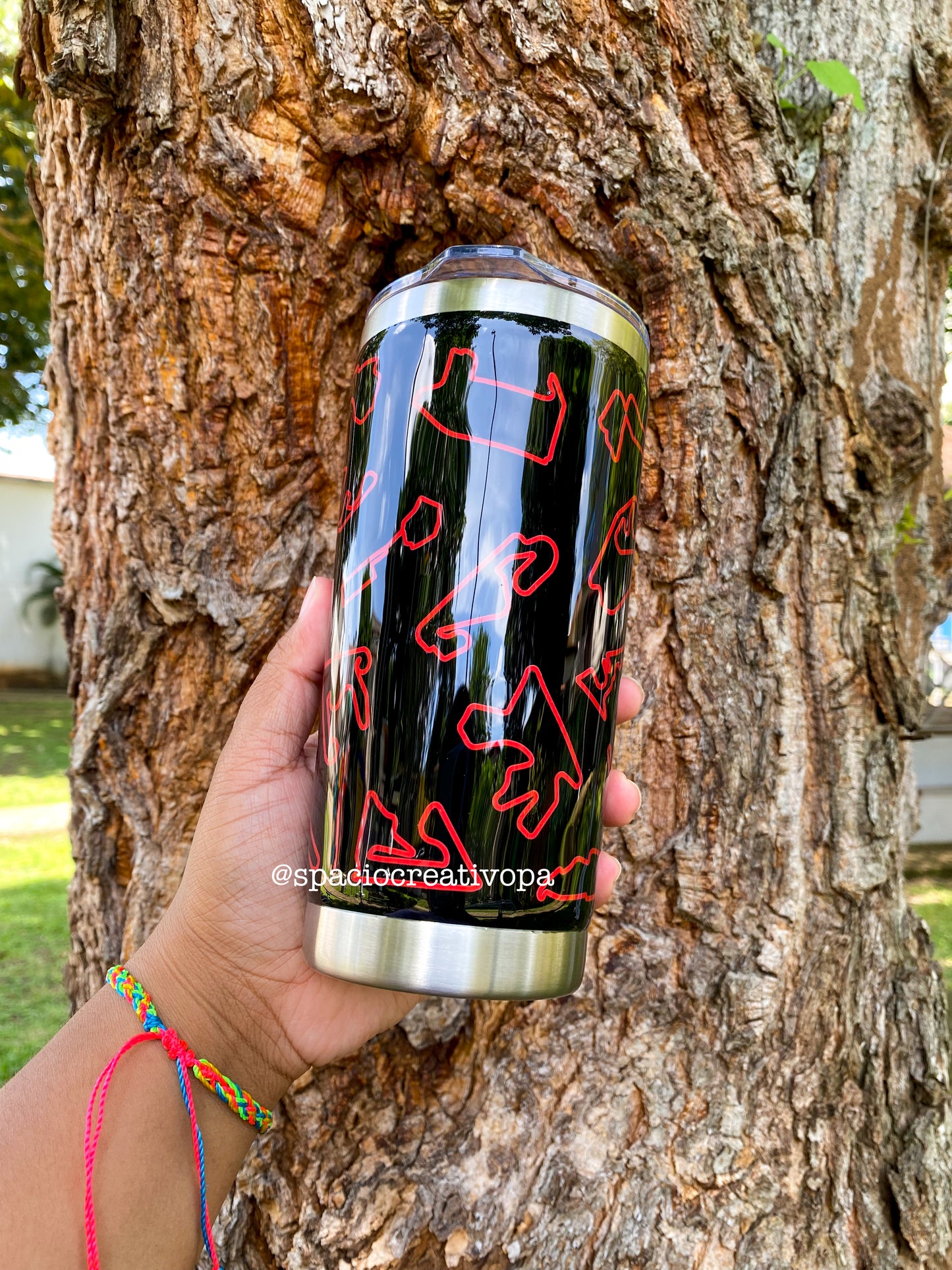 VASO DE 20oz CON RESINA - REDBULL