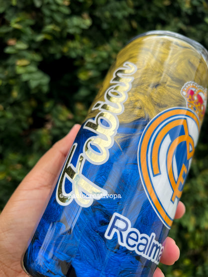 VASO DE 20oz - REAL MADRID + FOTO