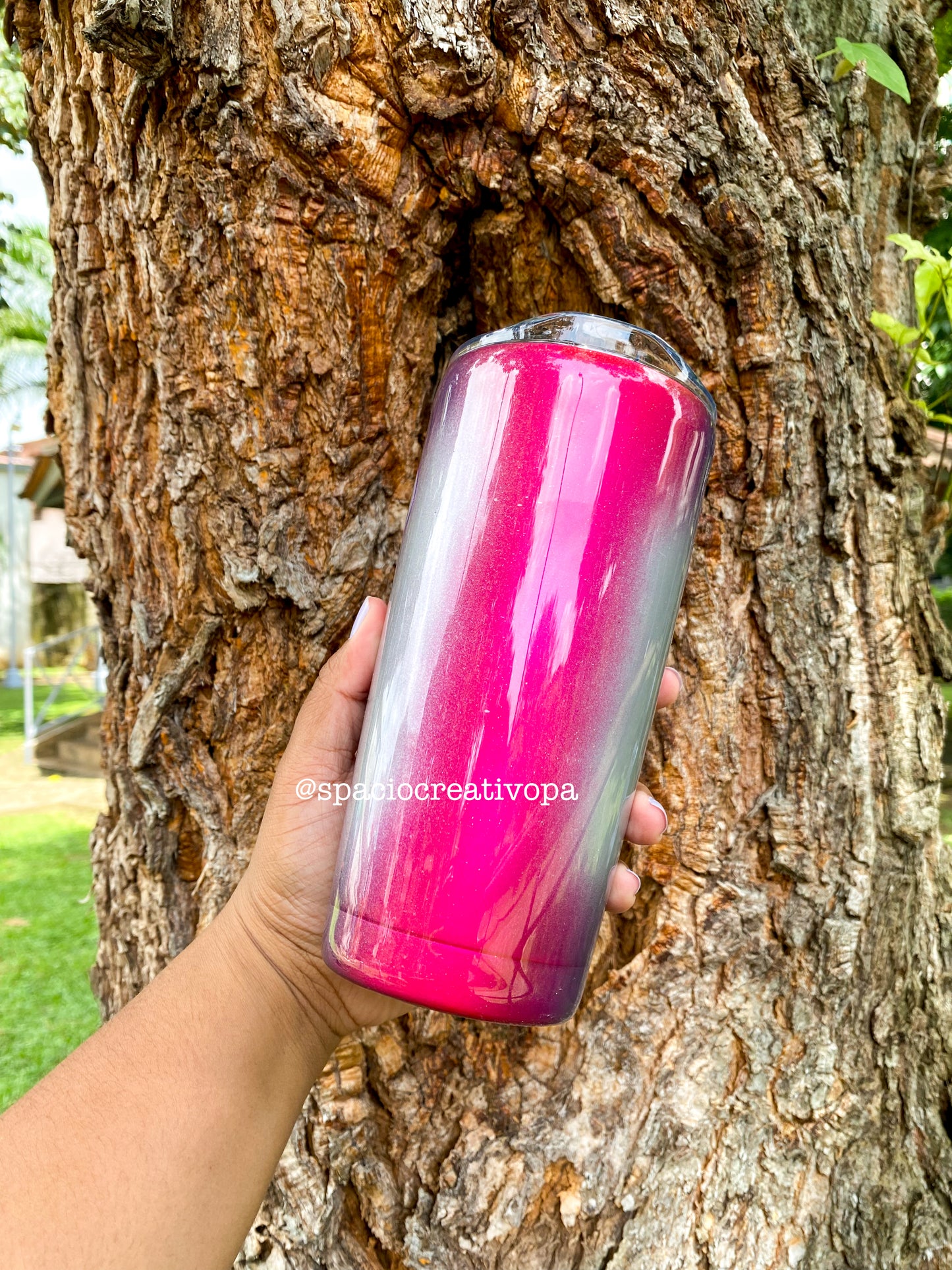 VASO DE 20oz - SEÑUELO PURPLE PINK CANDY