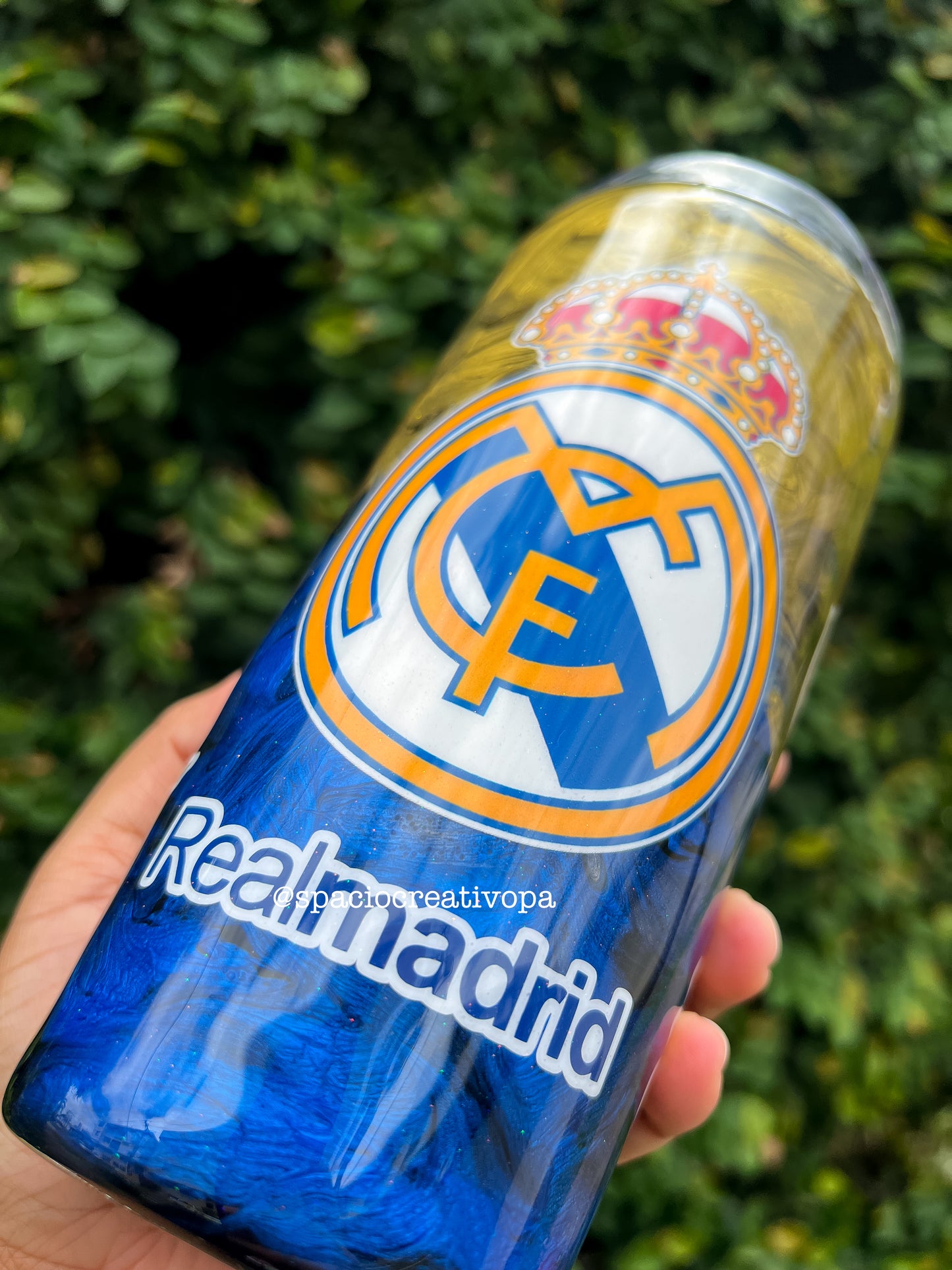 VASO DE 20oz - REAL MADRID + FOTO