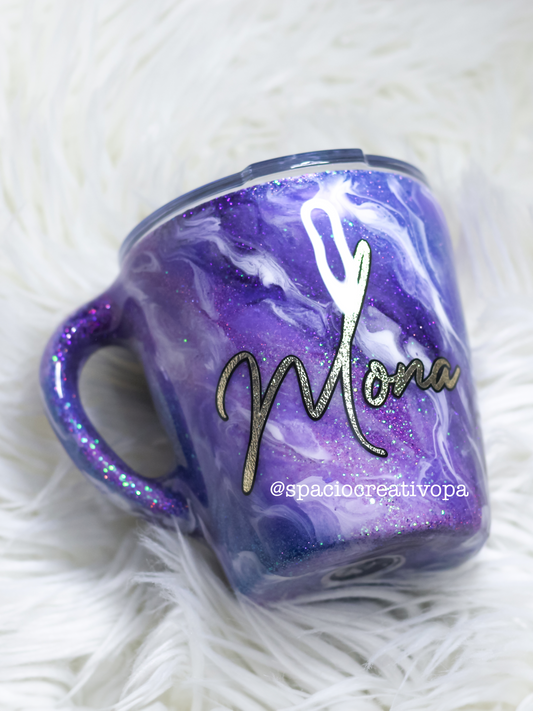 TAZA 12oz - TÉCNICA MILKY WAY