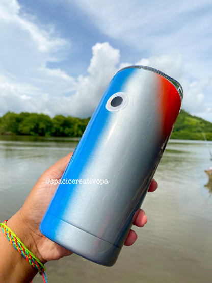 VASO DE 20oz - SEÑUELO SILVER BLUE