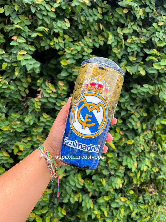 VASO DE 20oz - REAL MADRID + FOTO