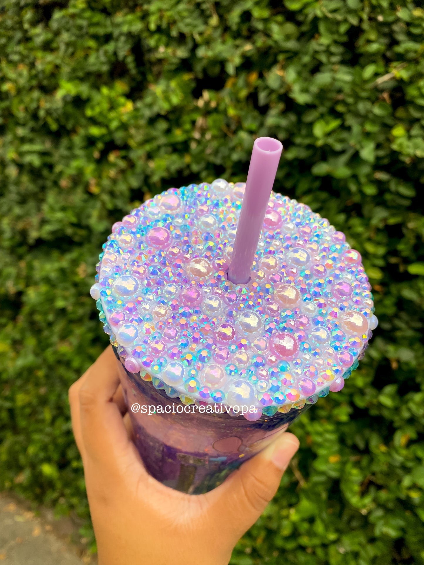 VASO DE ACRÍLICO SNOWGLOBE 24oz - STITCH STARBUCKS COFFEE