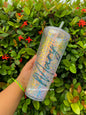 VASO DE ACRÍLICO SNOWGLOBE 24oz - SENCILLO + PEDRERÍA