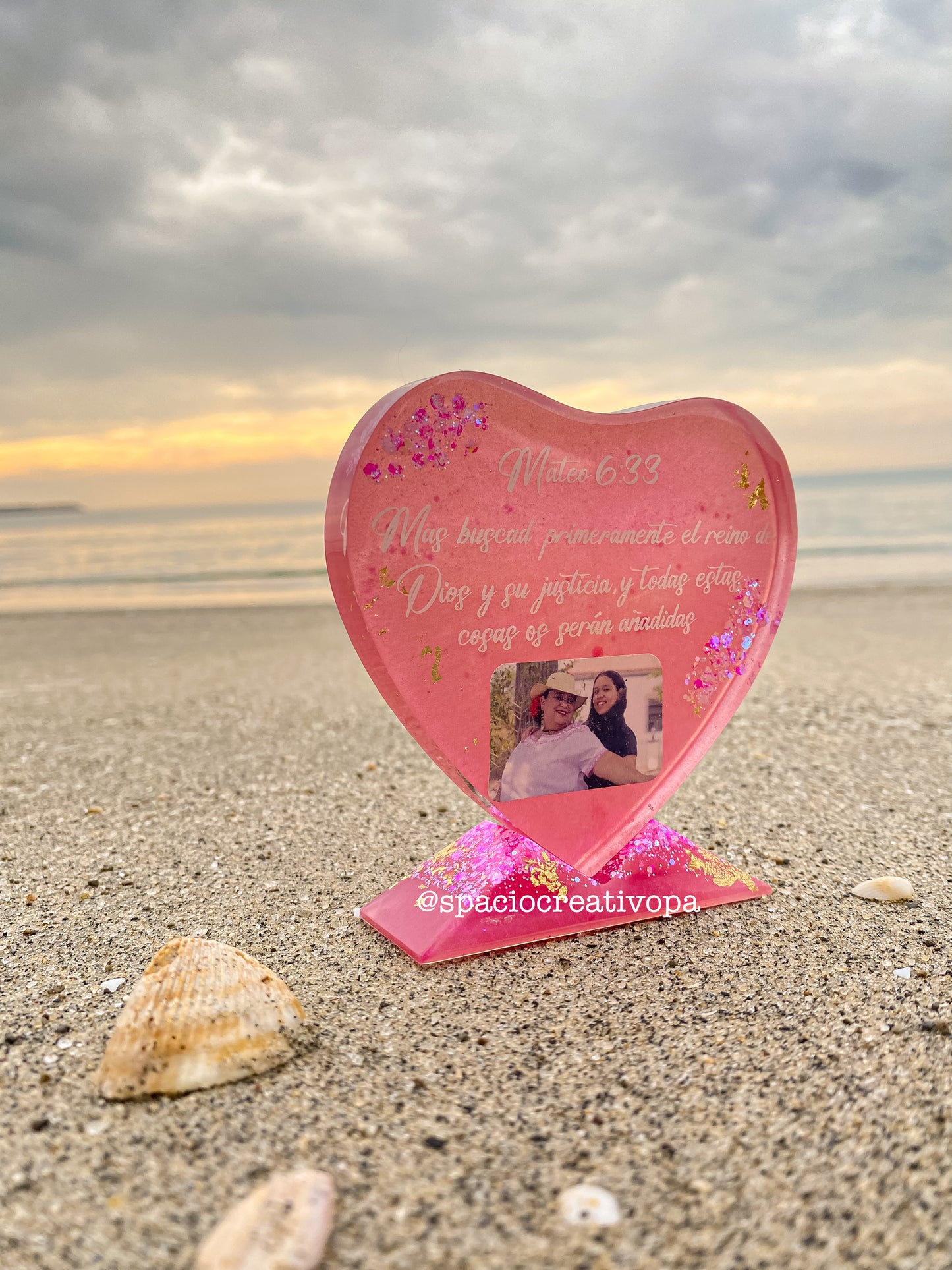 PORTA RETRATO DE CORAZÓN PEQUEÑO