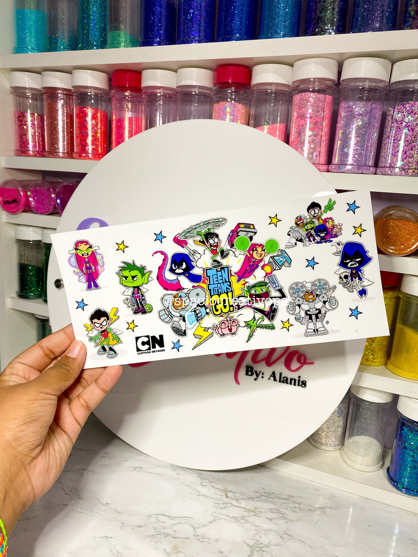 WRAP UVDTF - TEENS TITANS GO