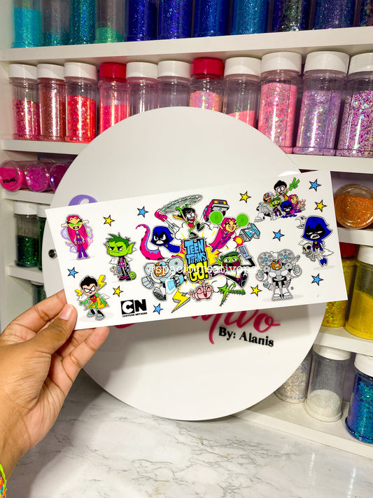 WRAP UVDTF - TEENS TITANS GO