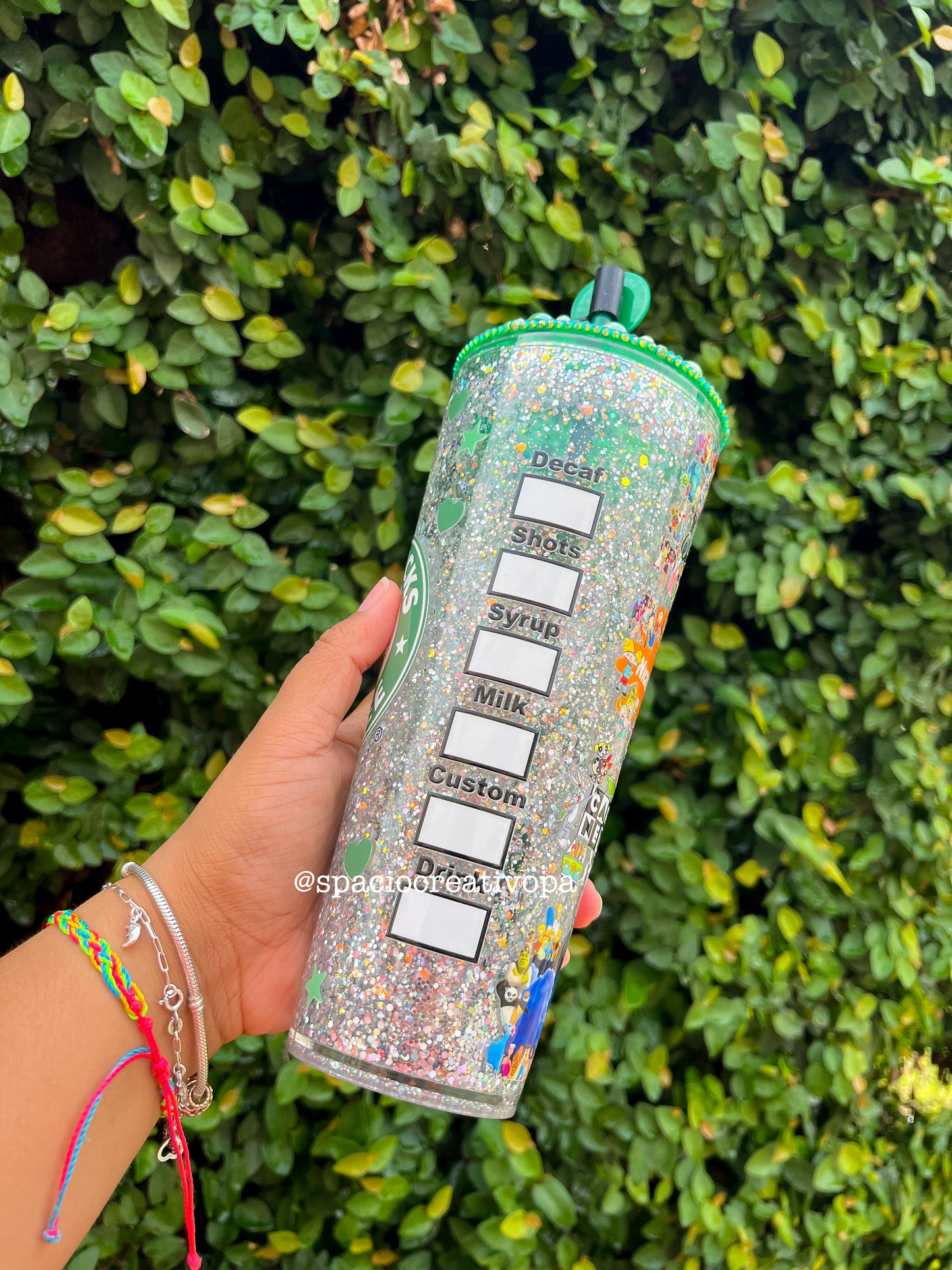 VASO DE ACRÍLICO SNOWGLOBE 24oz - 90's