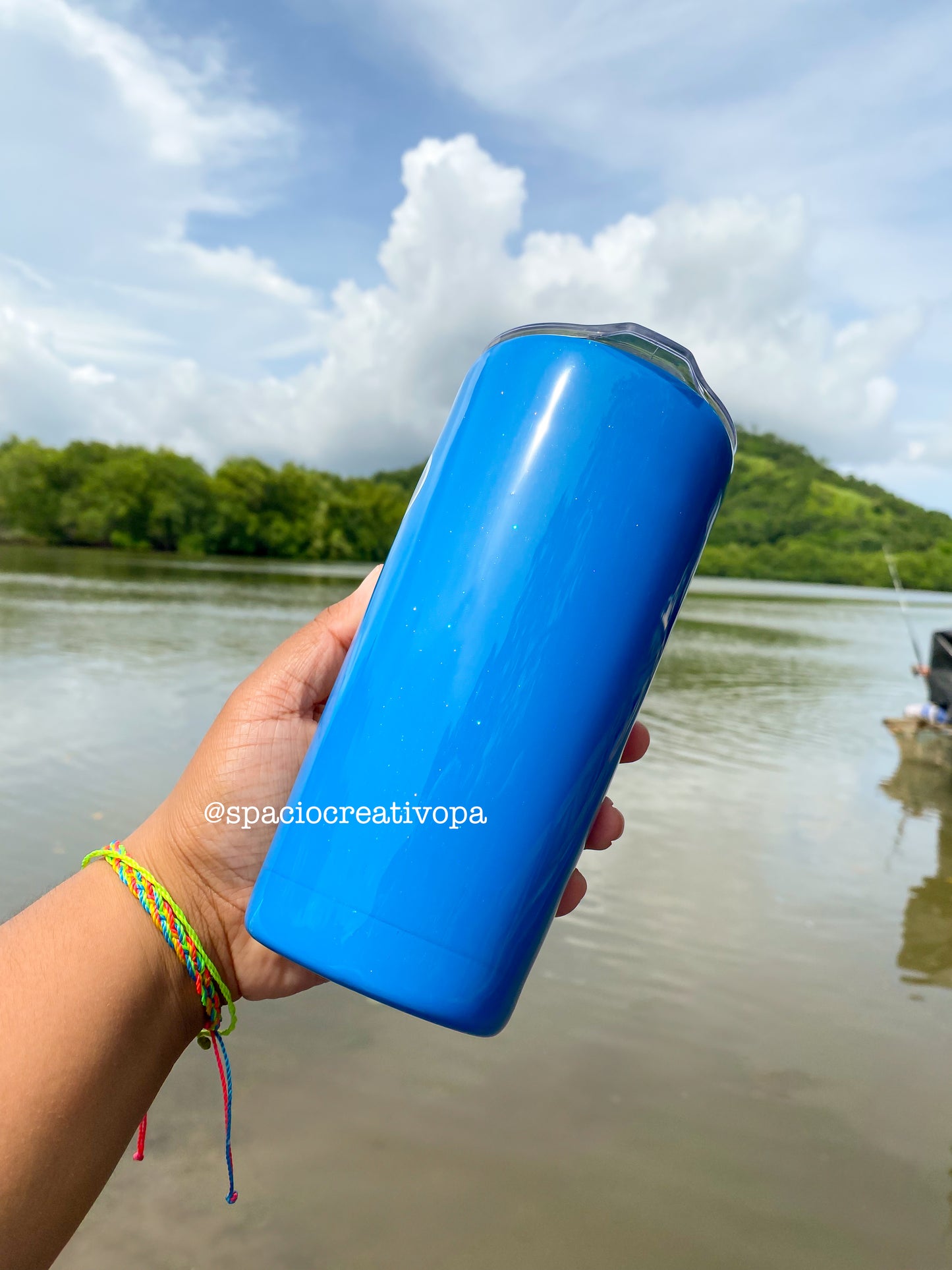 VASO DE 20oz - SEÑUELO SILVER BLUE