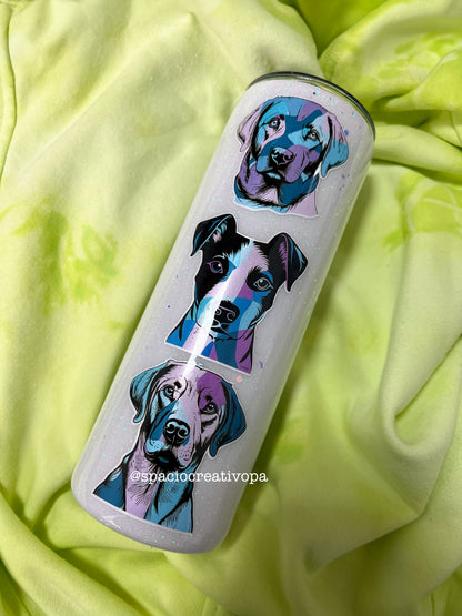 VASO SKINNY 20oz - COLORFUL PETS