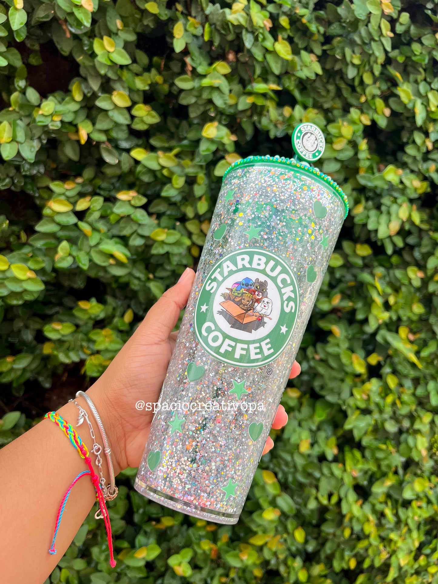 VASO DE ACRÍLICO SNOWGLOBE 24oz - 90's