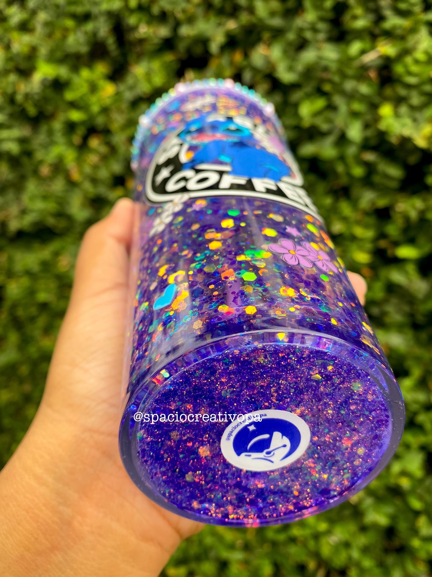 VASO DE ACRÍLICO SNOWGLOBE 24oz - STITCH STARBUCKS COFFEE