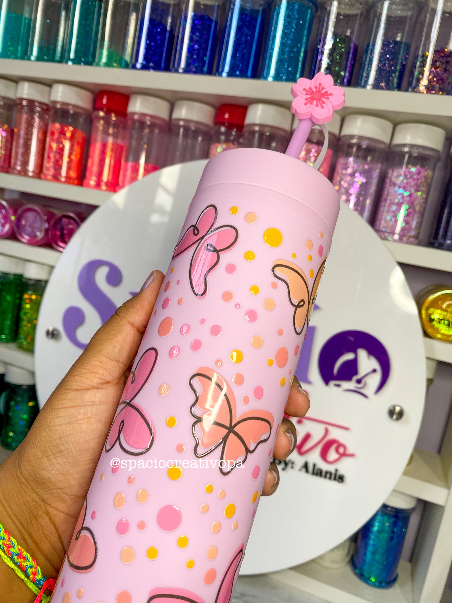 VASO SKINNY 16oz - CUTE BUTTERS