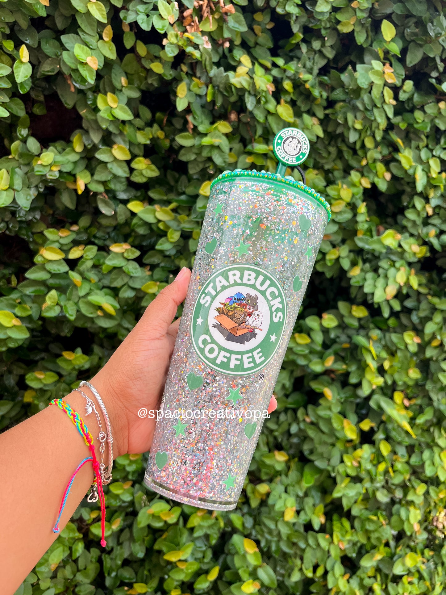 VASO DE ACRÍLICO SNOWGLOBE 24oz - 90's