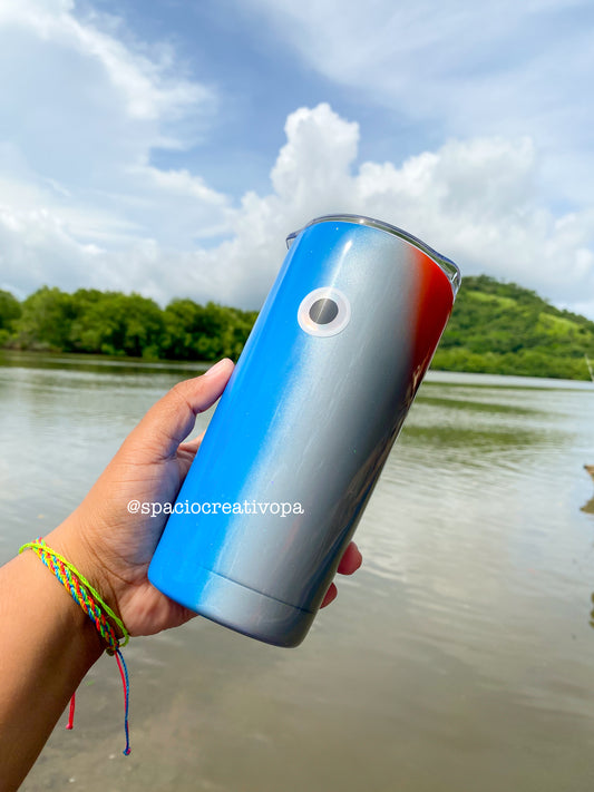 VASO DE 20oz - SEÑUELO SILVER BLUE