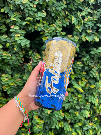 VASO DE 20oz - REAL MADRID + FOTO