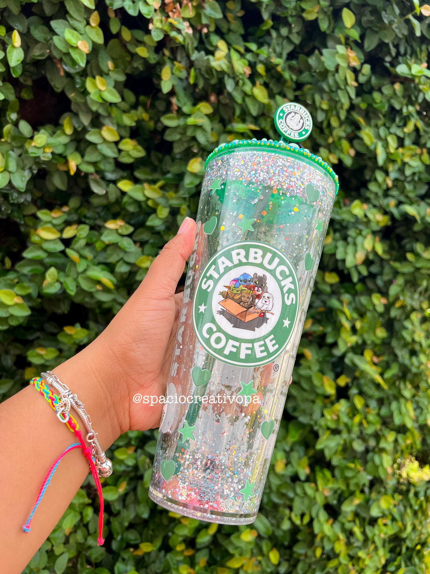 VASO DE ACRÍLICO SNOWGLOBE 24oz - 90's