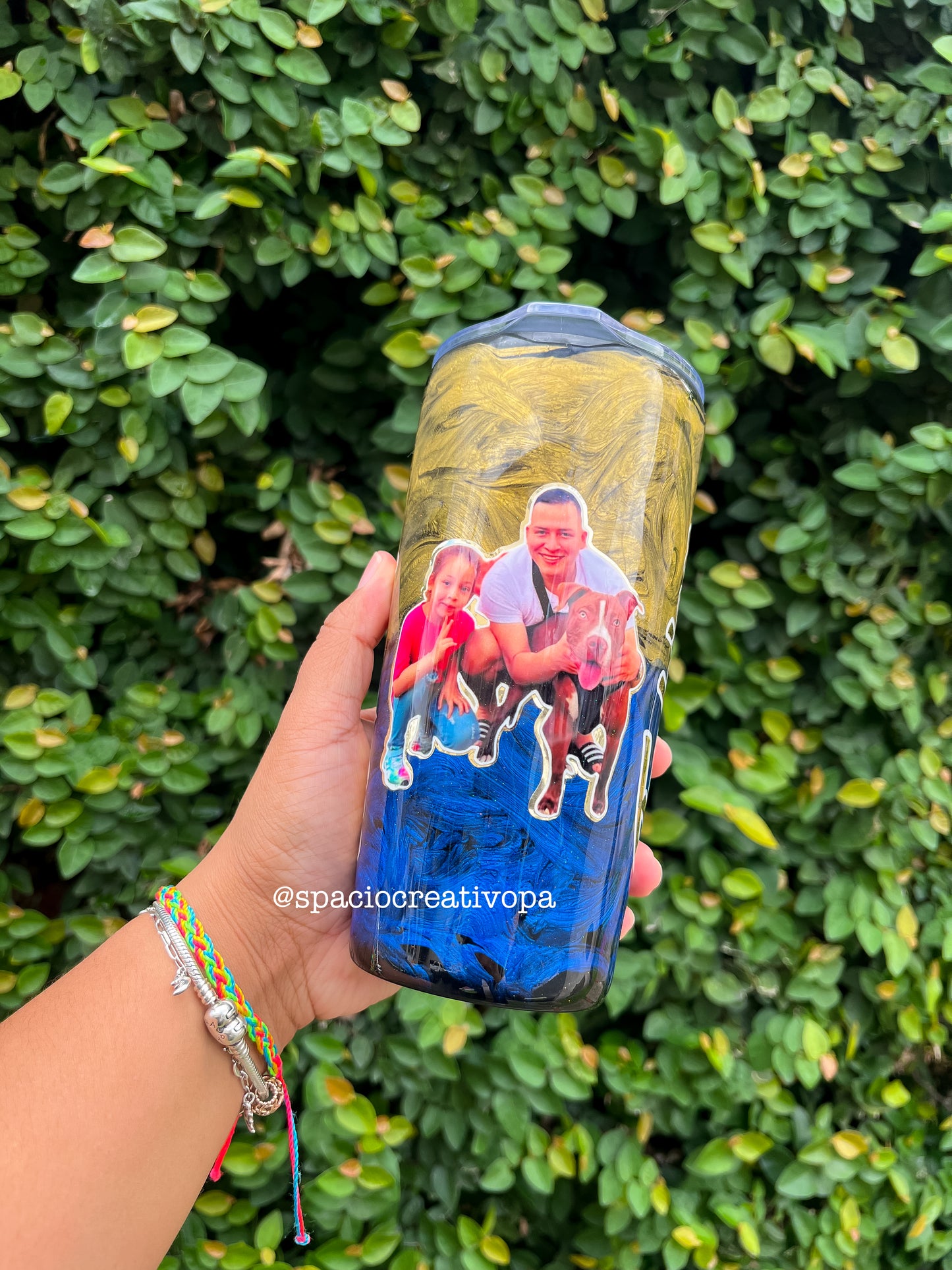 VASO DE 20oz - REAL MADRID + FOTO