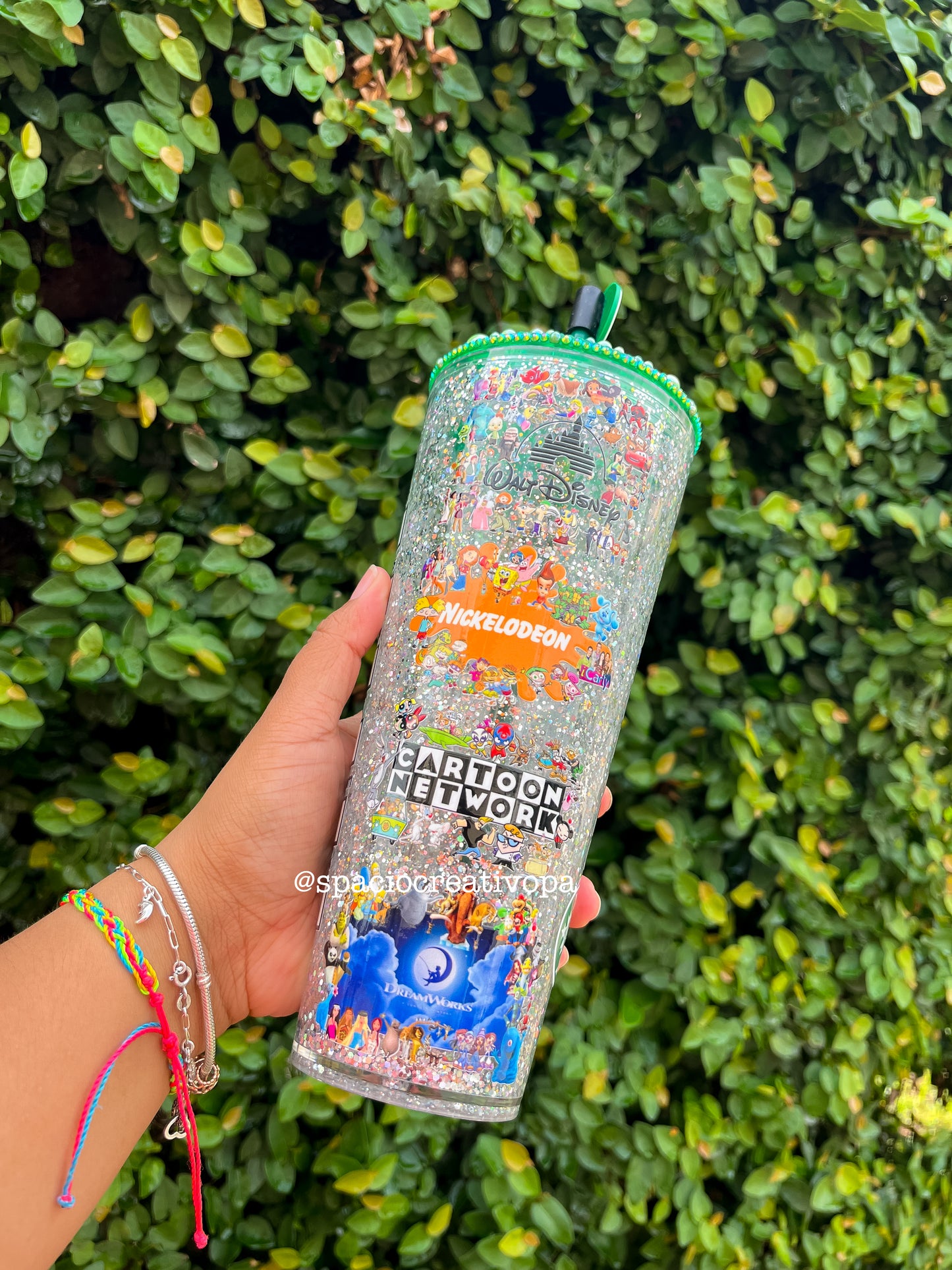 VASO DE ACRÍLICO SNOWGLOBE 24oz - 90's