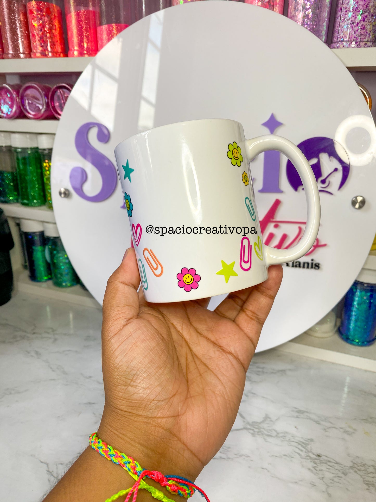 TAZA 11oz - MAESTRA (CORAZÓN)